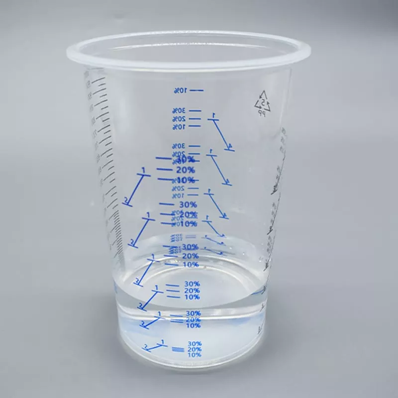1000ml botatzeko pp pintura nahasketa kopa