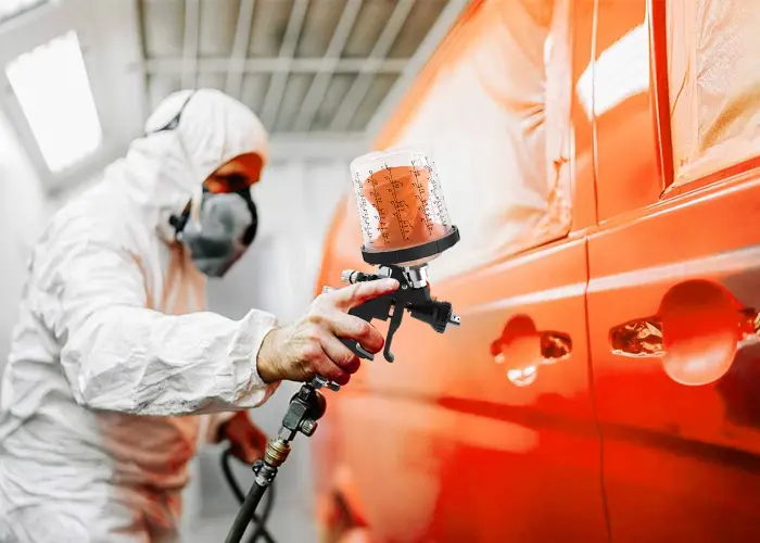 Nola instalatu botatzeko spray pistola kopa