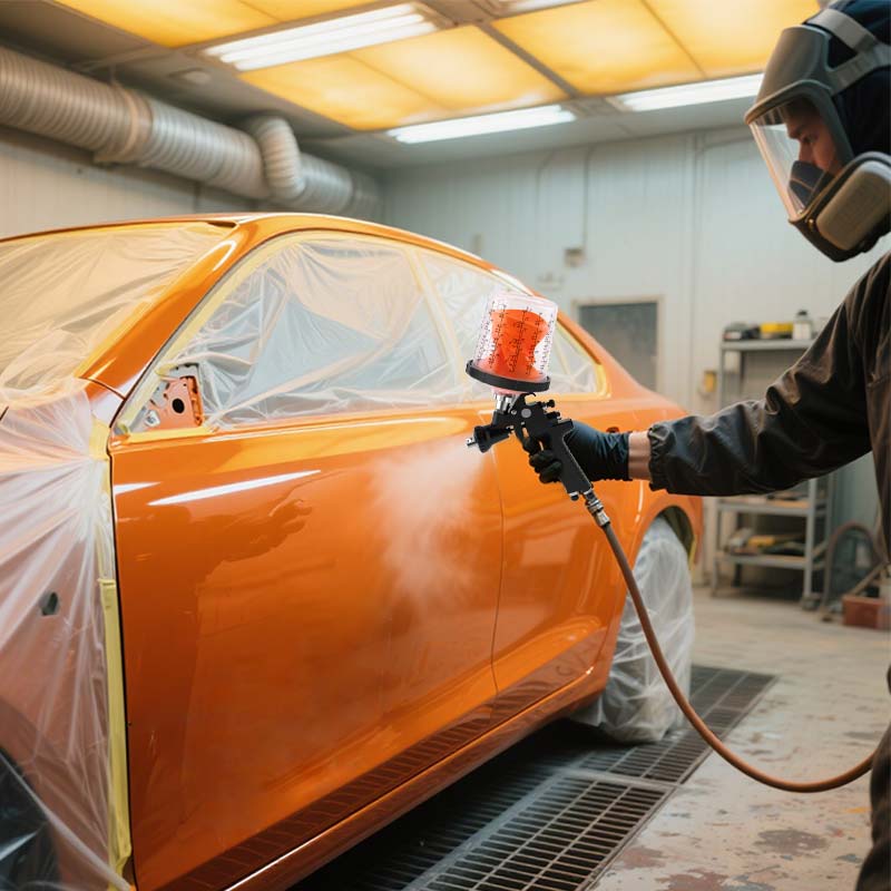 Zergatik bota ditzakete pintura kopa botatzeko spray operazio prozesua?