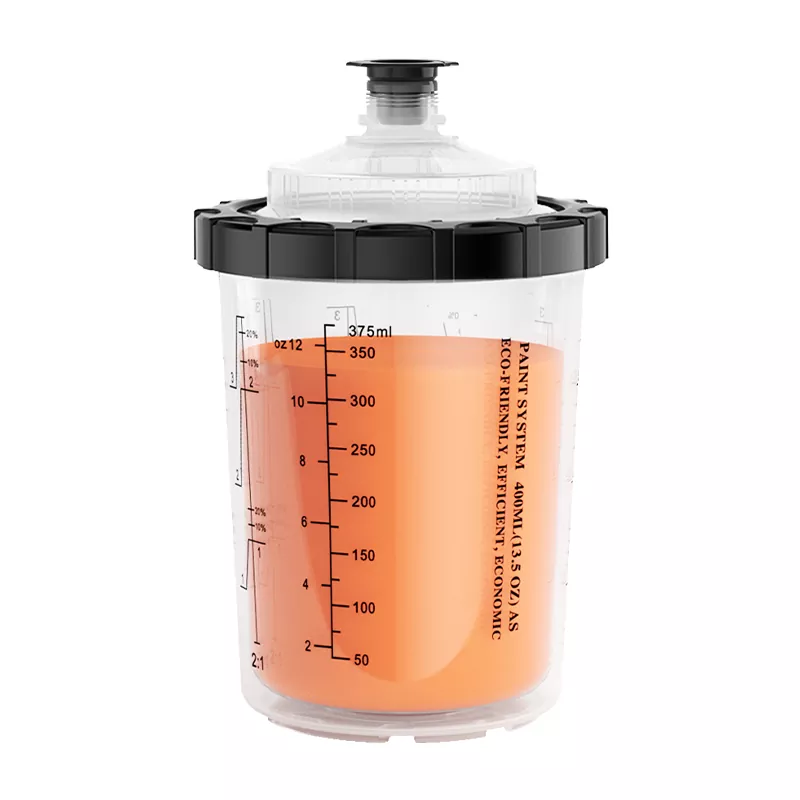 400ML erabilera botatzeko edalontziaren sistema 2.0 automobilgintza eta pintura industrial modernorako aukerarik adimentsua da