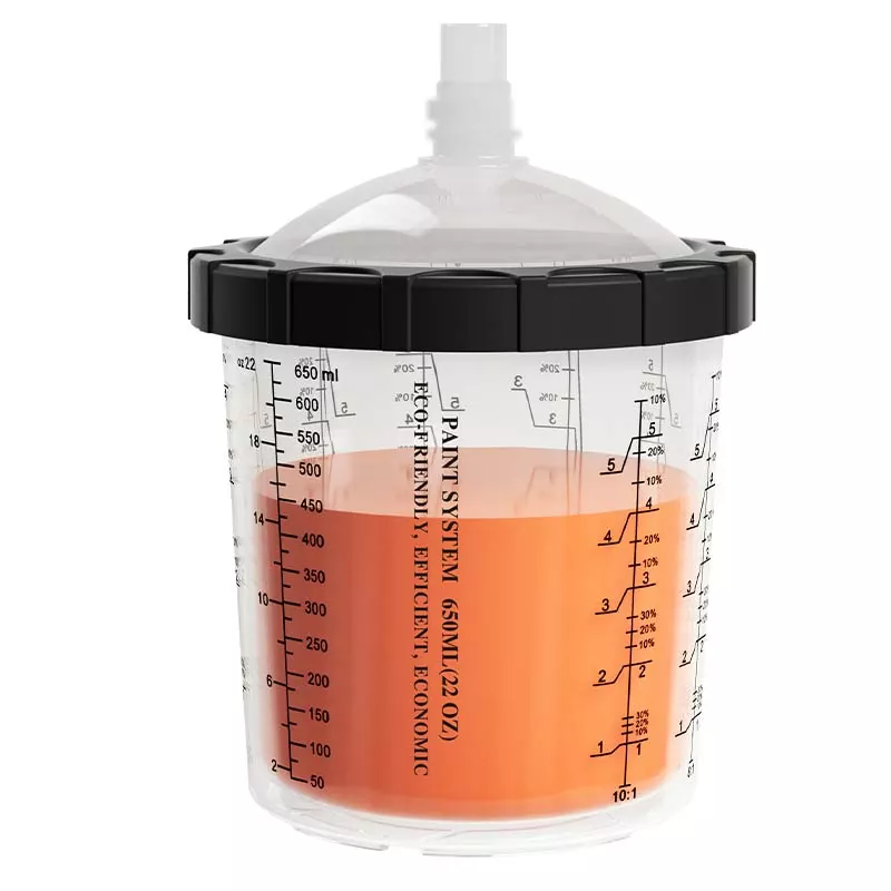650ML botatzeko pintura-kopa sistema 4.0